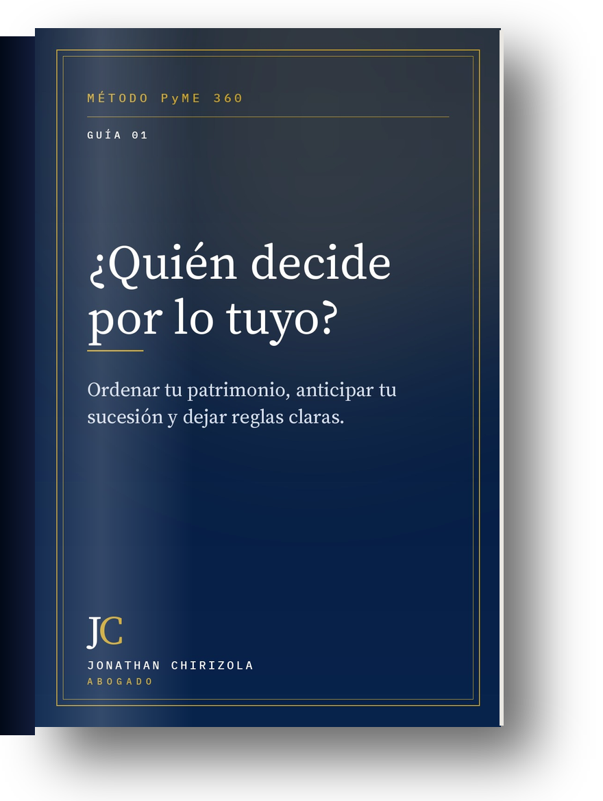 Portada de la guía ¿Quién decide por lo tuyo?